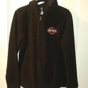 Harley-Davidson Fleece Jacket Size L EUC